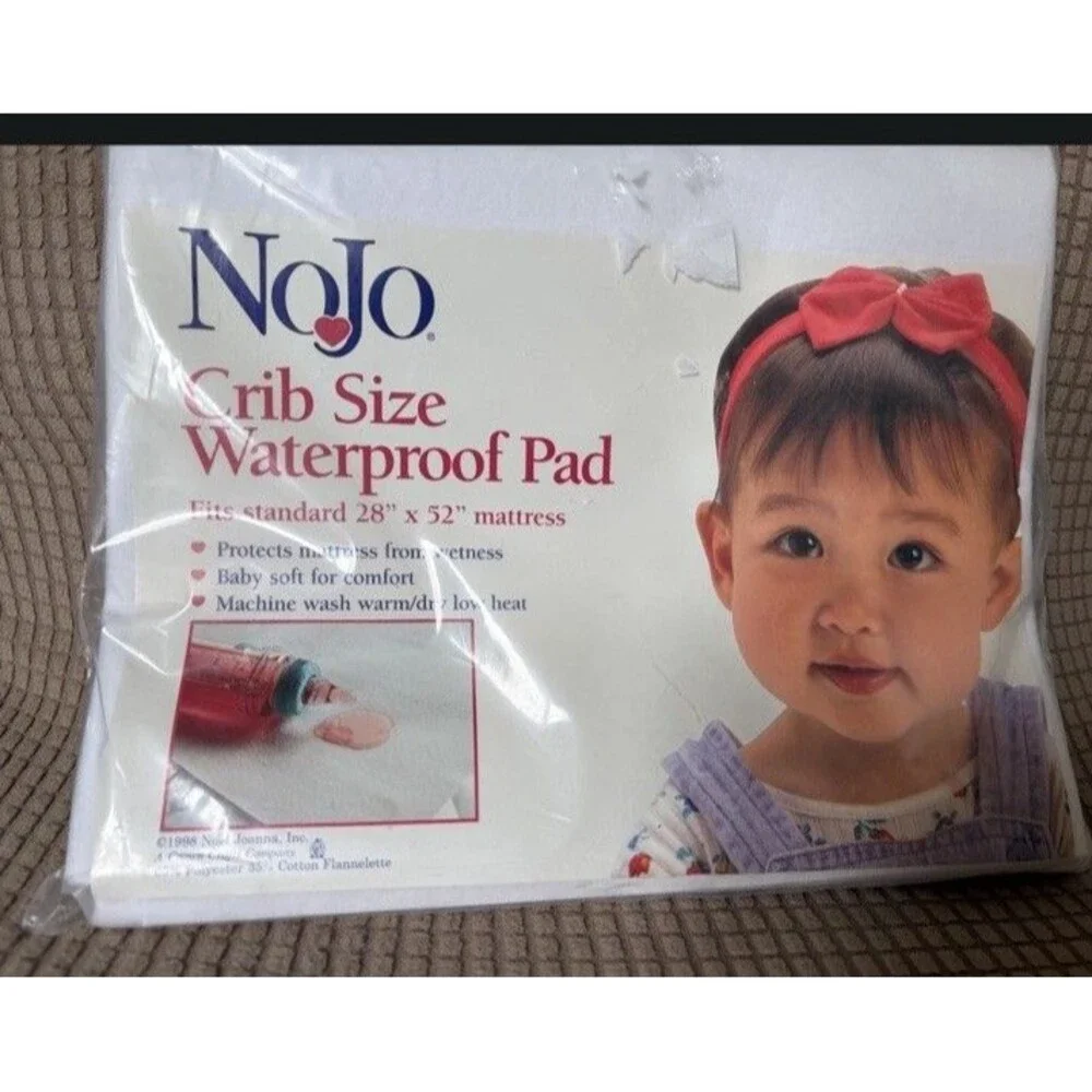 Vintage NoJo Crib Size Waterproof Pad 28